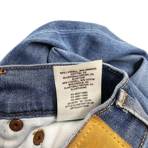 Denim Forum Womens The Lola High Rise Skinny  Jeans Size 24 - Picture 4 of 8